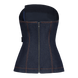Асиметричний денім-корсет 33 ONYX RAW DENIM 33-ONYX-RD-XS фото 2