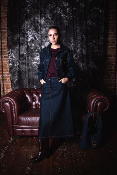 Джинсова спідниця 30 TERRA RAW DENIM SKIRT 30-TERRA-RD-XS фото